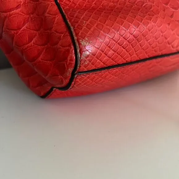 Michael-kors Women's Red and Orange Bag - Picture 8 of 8